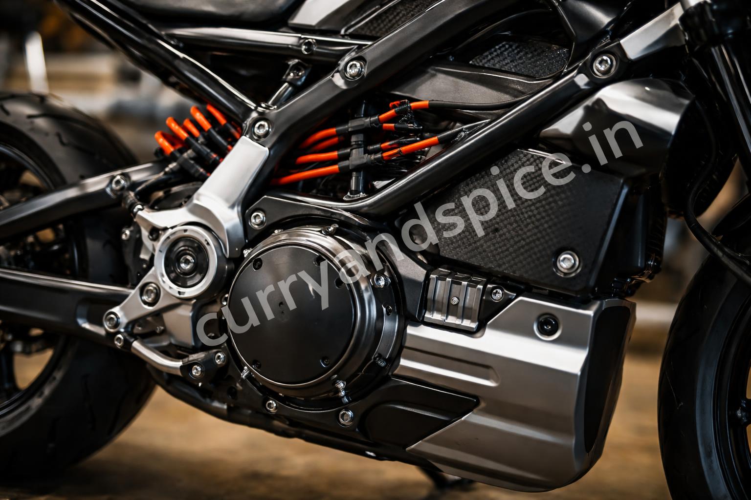 Avore ev bike electric powertrain closeup