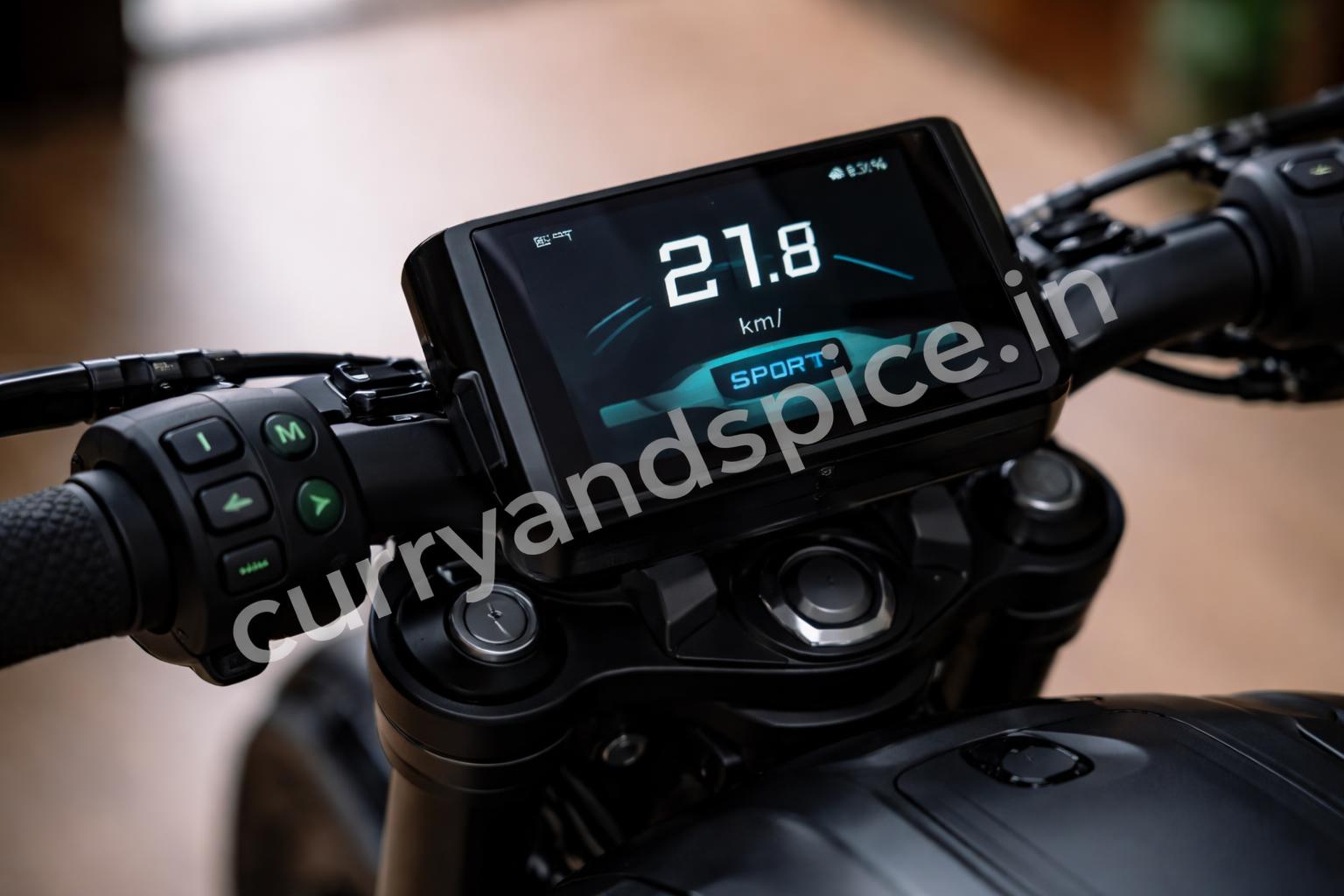 Avore ev bike premium features dashboard