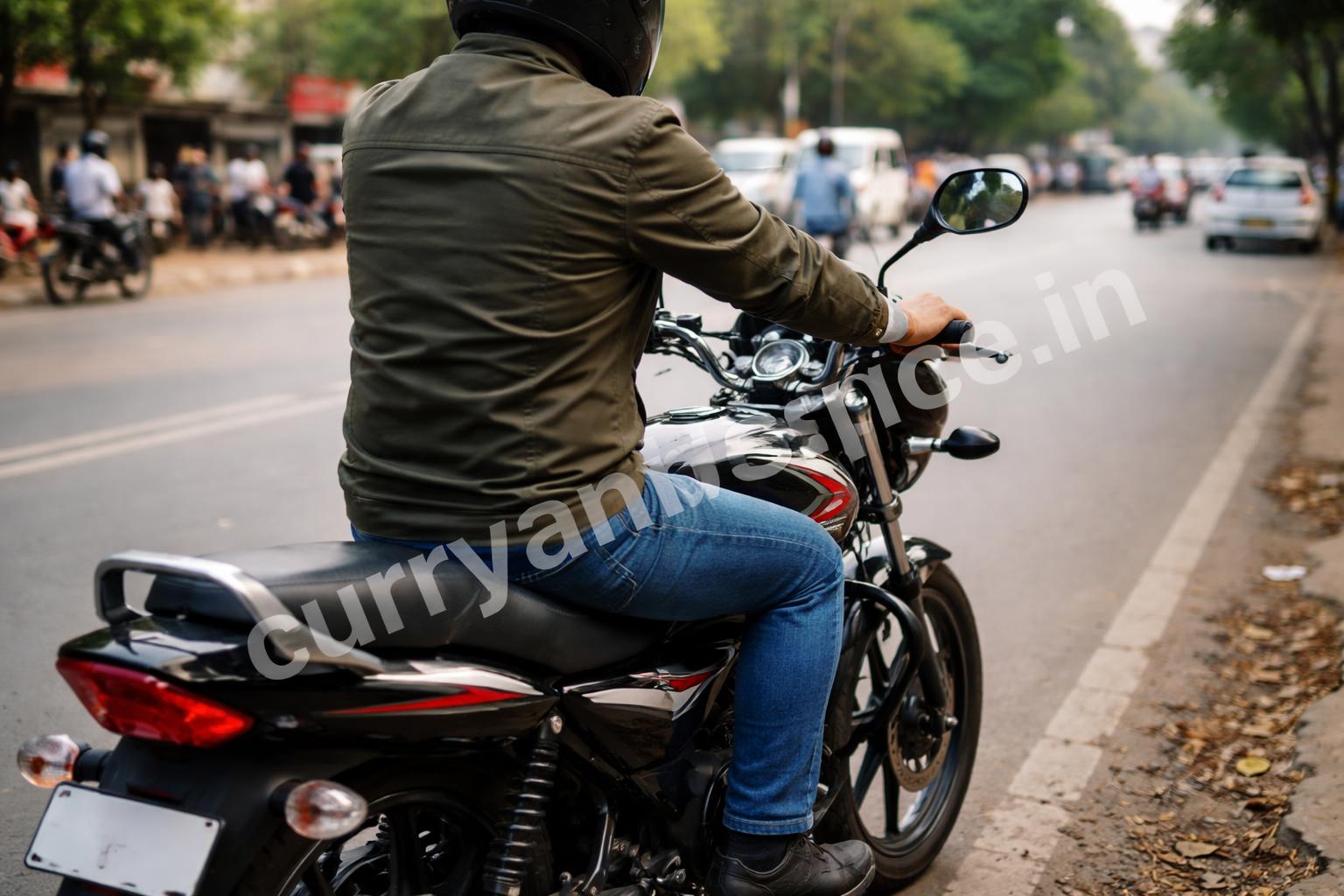 Bajaj commuter bike comfort and seating