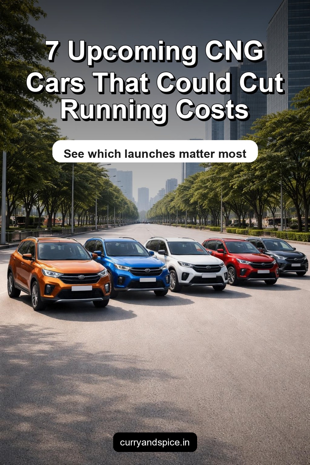 Pinterest image for 7 Upcoming CNG Car Launches That Promise Lower Running Costs