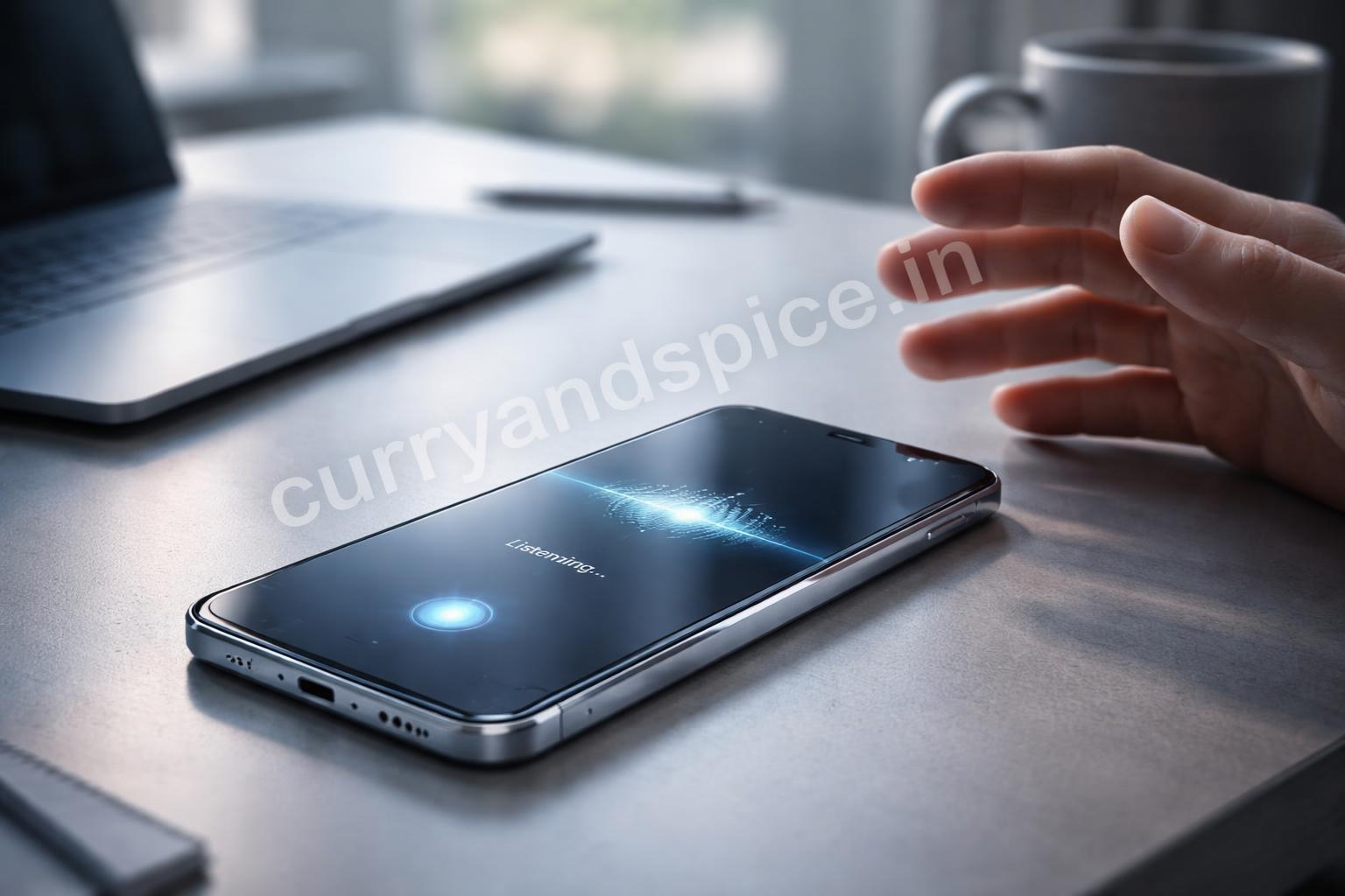 Exaforce ai voice powered mobile hero shot
