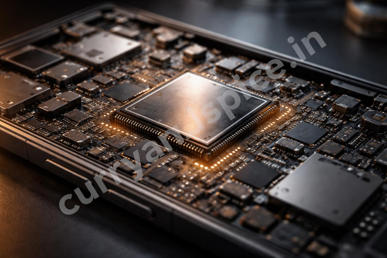 Exaforce snapdragon 8 gen 3 chipset closeup