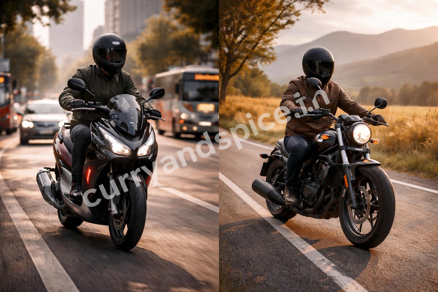 Honda adv 160 and rebel 300 lifestyle comparison
