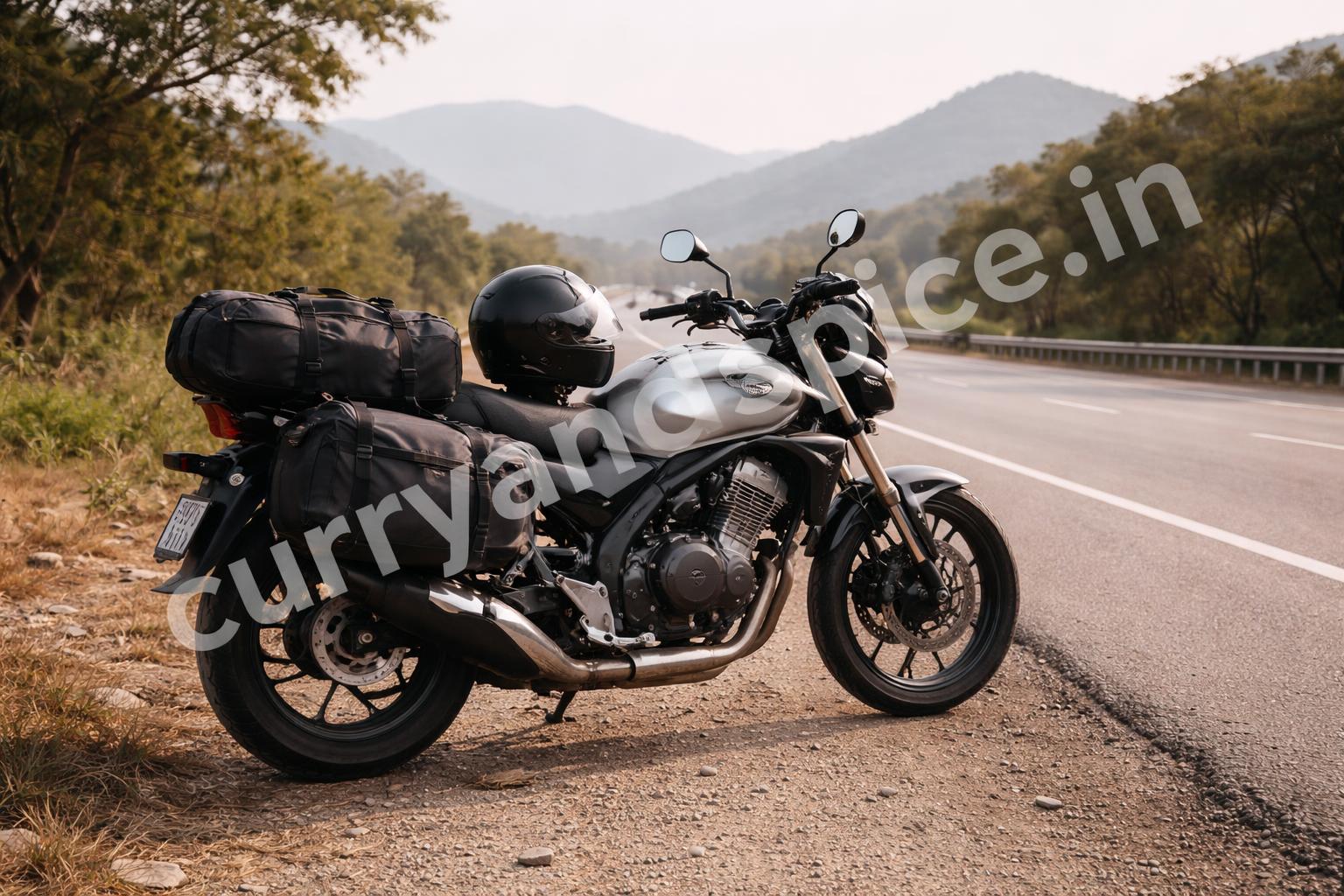 Honda cb500 india touring setup roadtrip