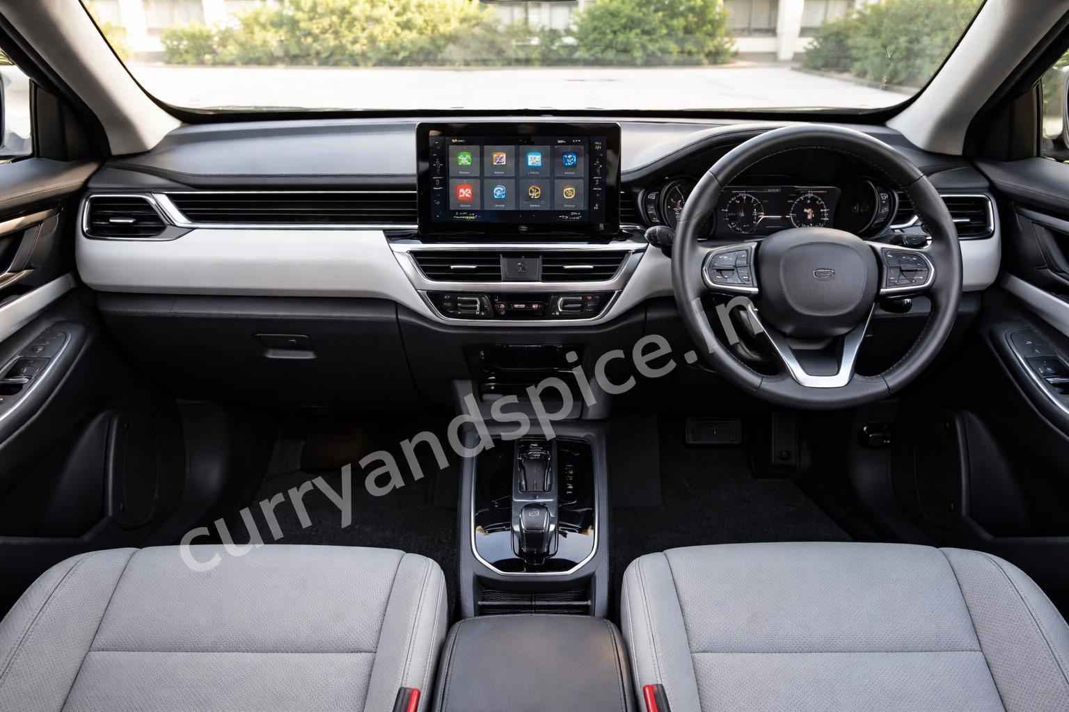 Honda elevate ev cabin and center console