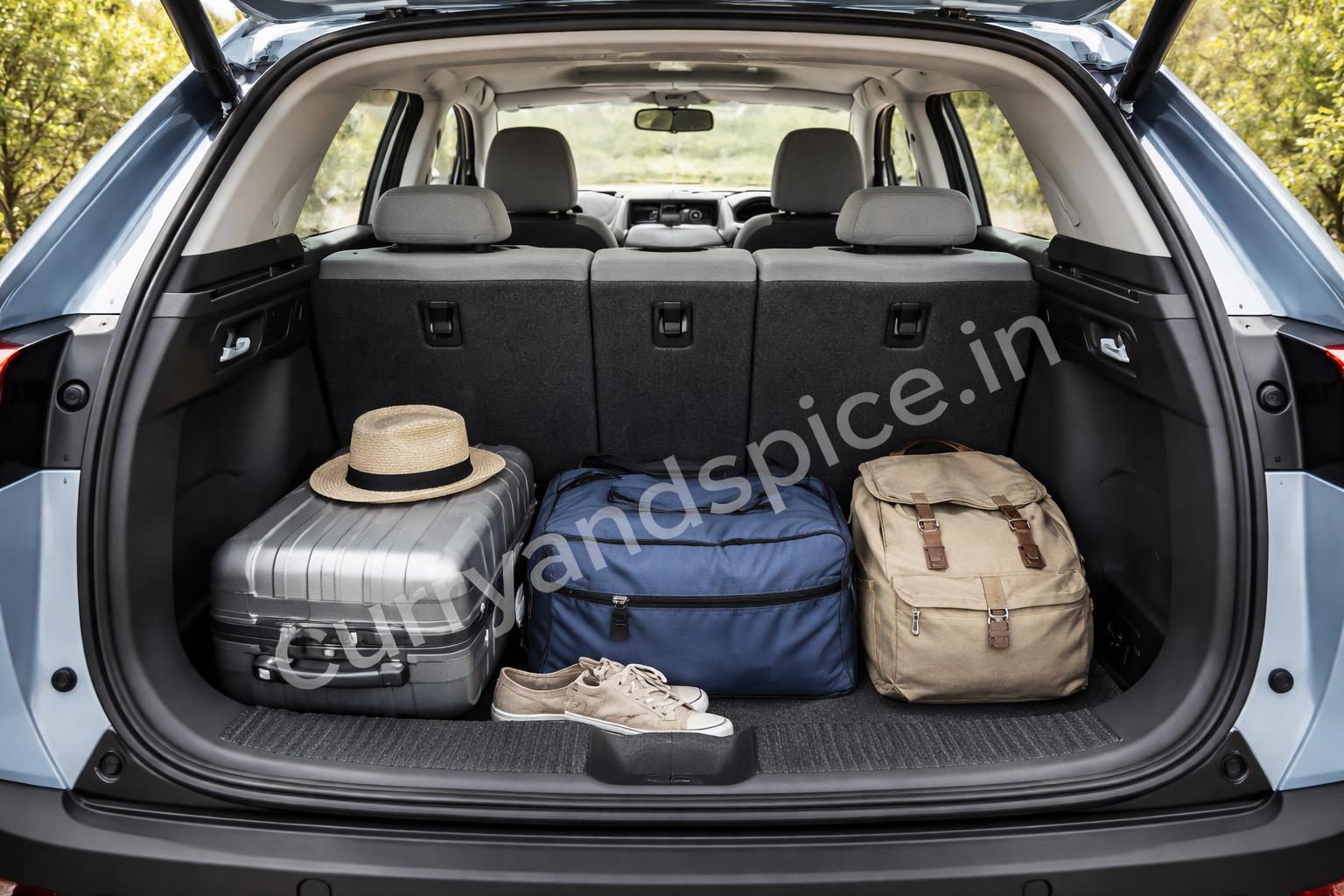 Honda elevate ev rear seat and boot space