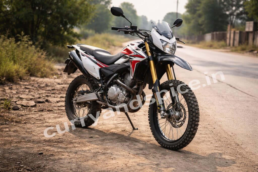 Honda xr 300l dual sport hero shot