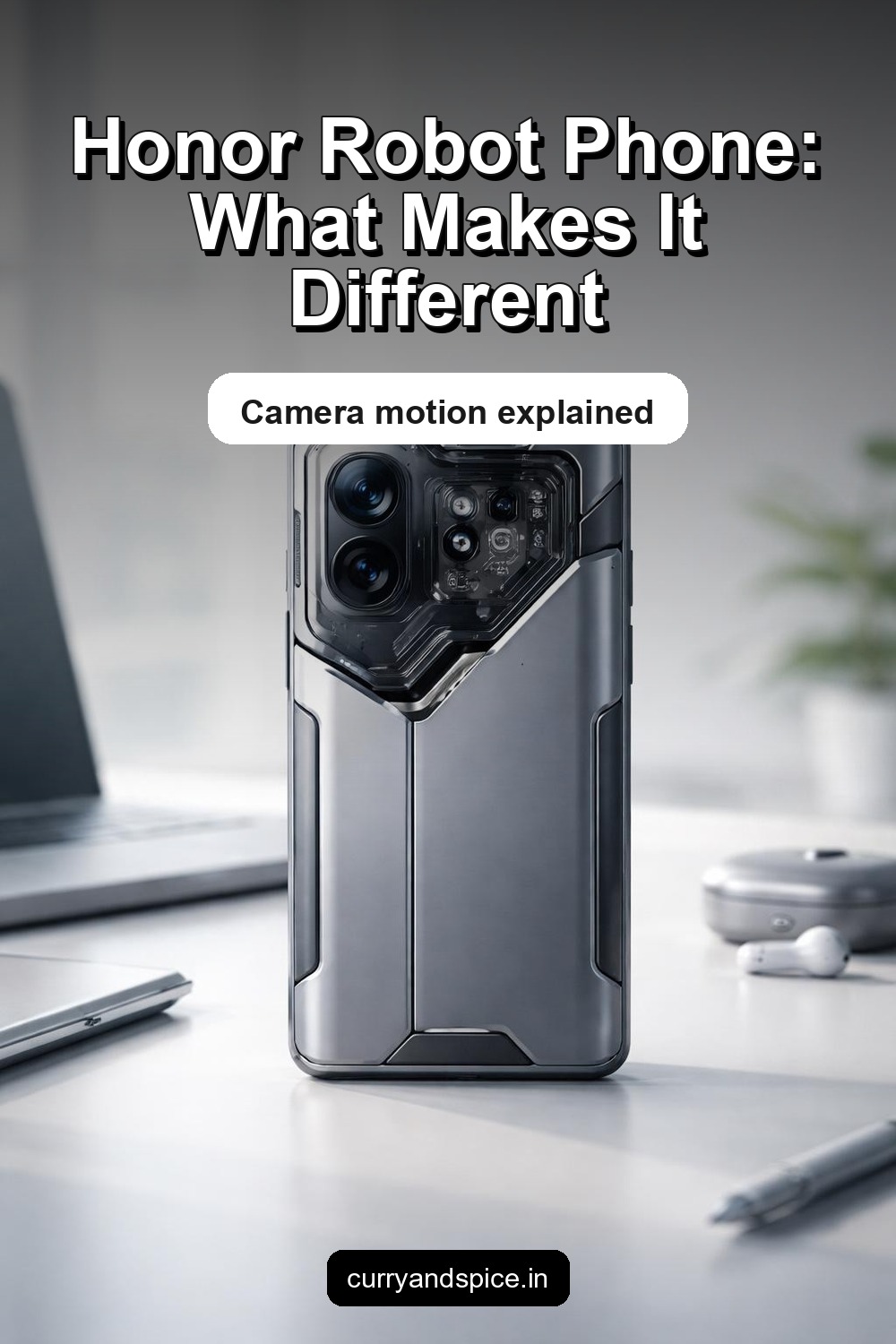 Pinterest image for Honor Robot Phone Launched – Snapdragon 8 Gen 3, Foldable Design, AI Features
