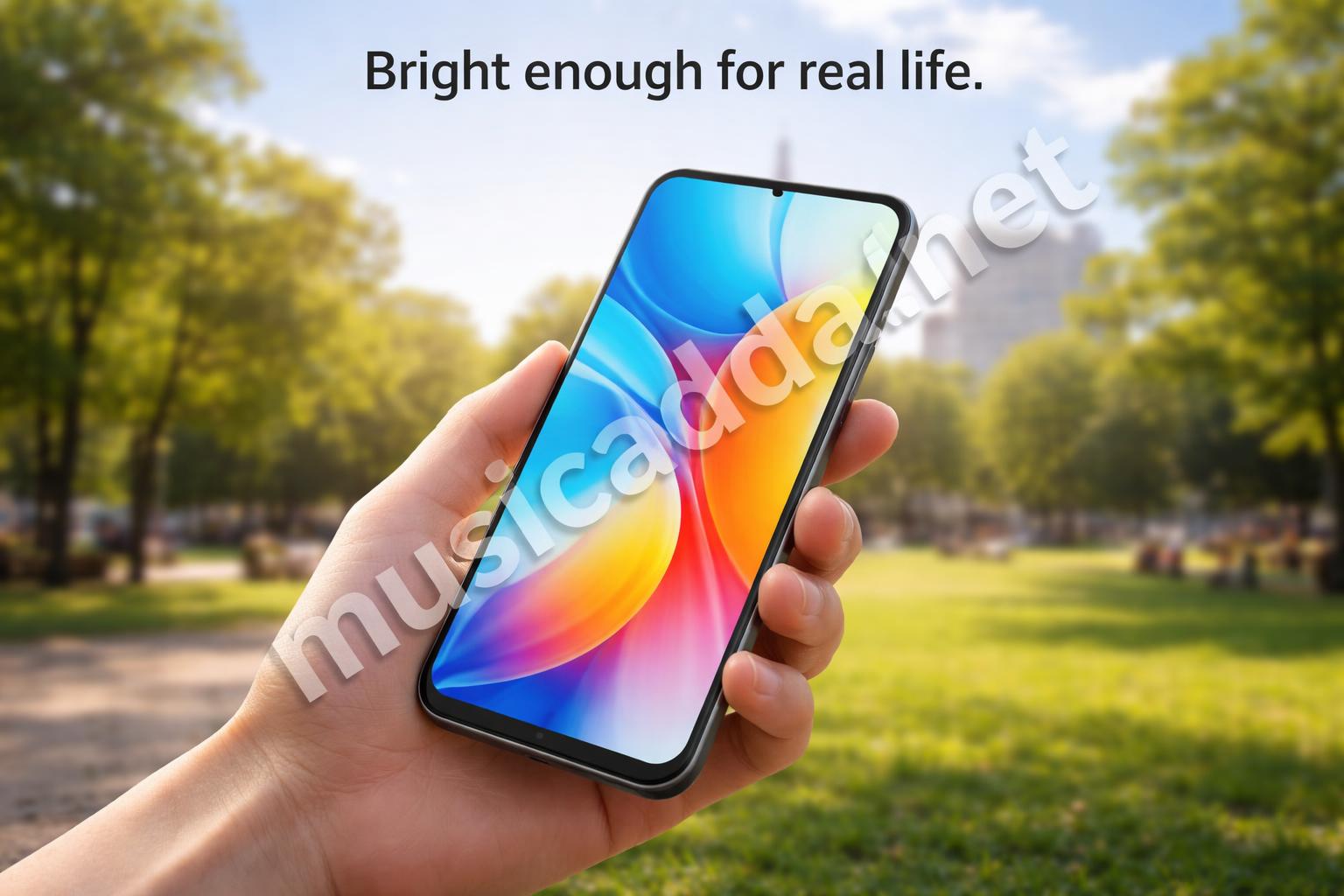 Iqoo z11 lite display colors outdoors