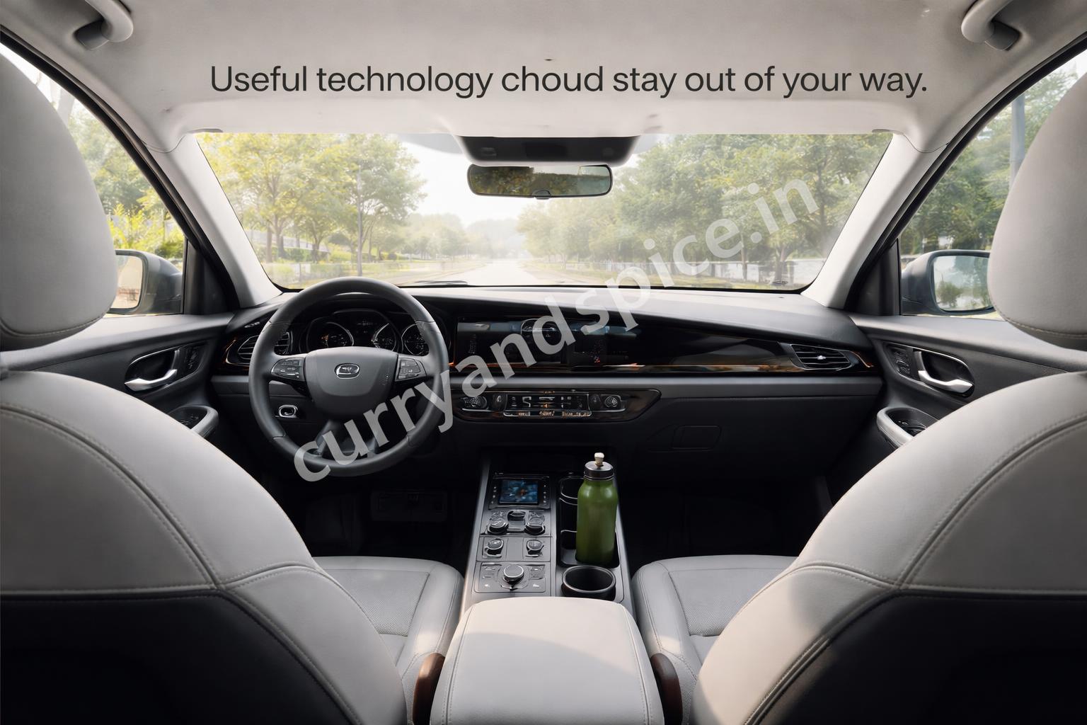 Kia niro ev interior cabin technology