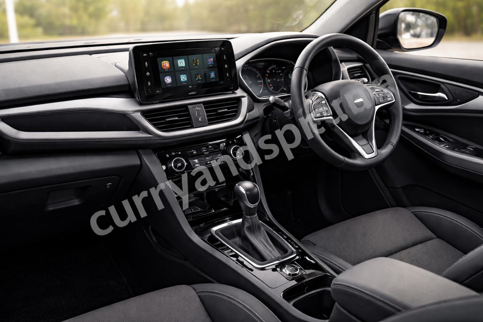 Maruti brezza cng cabin dashboard detail