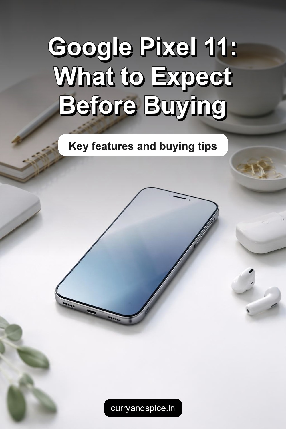 Pinterest image for Google Pixel 11 Launched – Next-Gen Tensor Chip, Sleek Design, Flagship Features