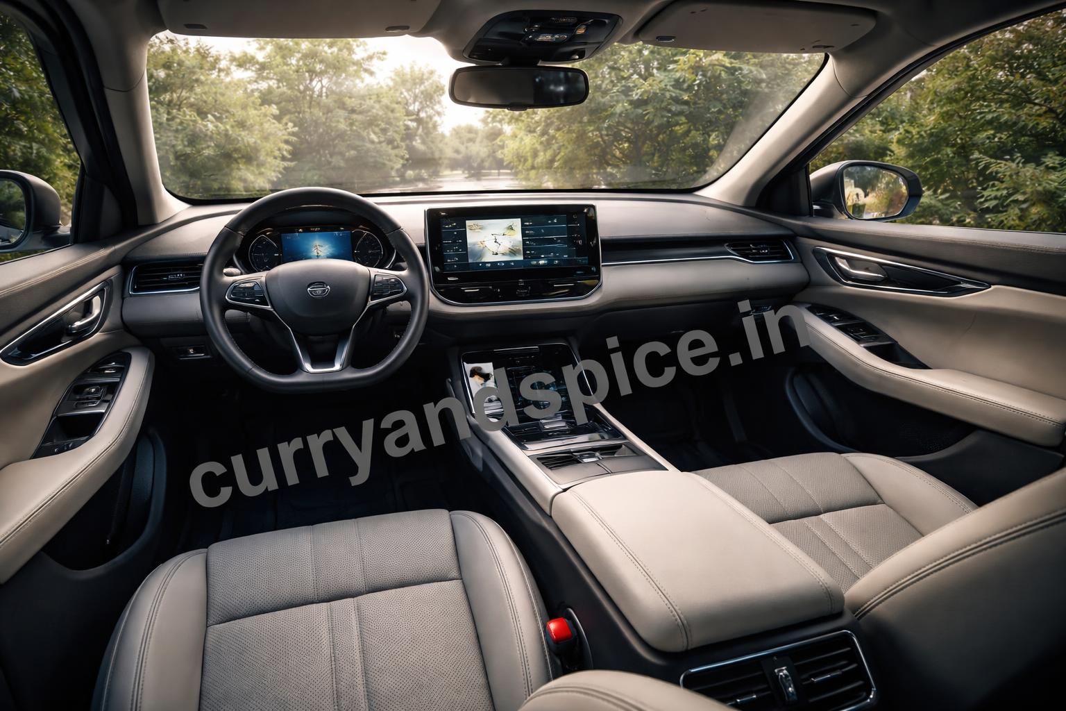 Premium compact suv interior tech