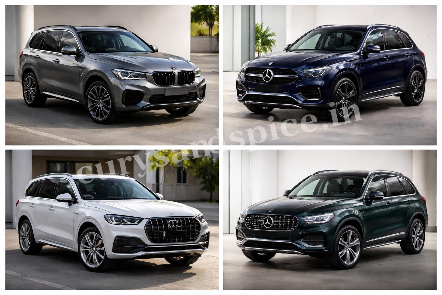 Premium suv launch comparison chart