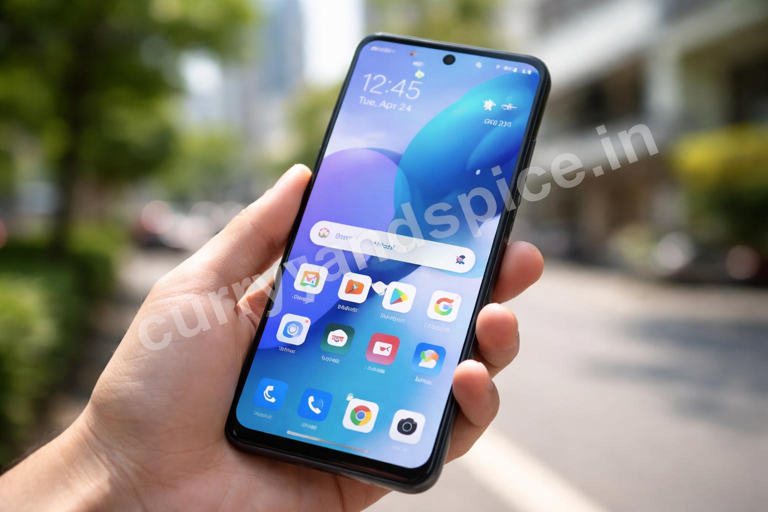Redmi note 15 display brightness outdoor view