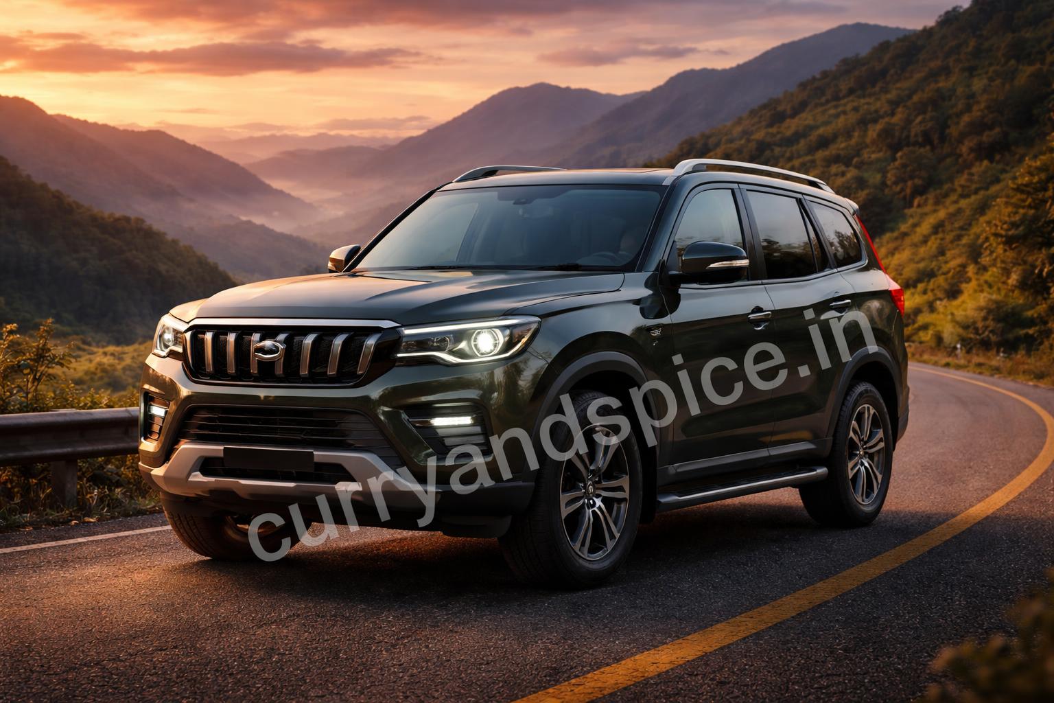 Scorpio n facelift road presence suv lifestyle