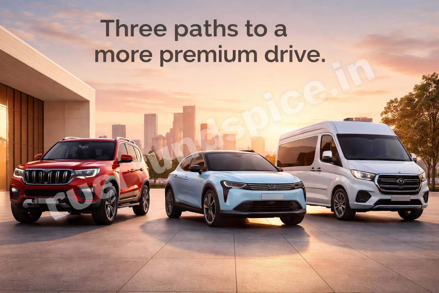 Three premium suv launches side by side