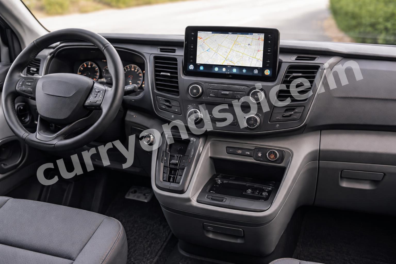 Urbania deluxe dashboard and control layout