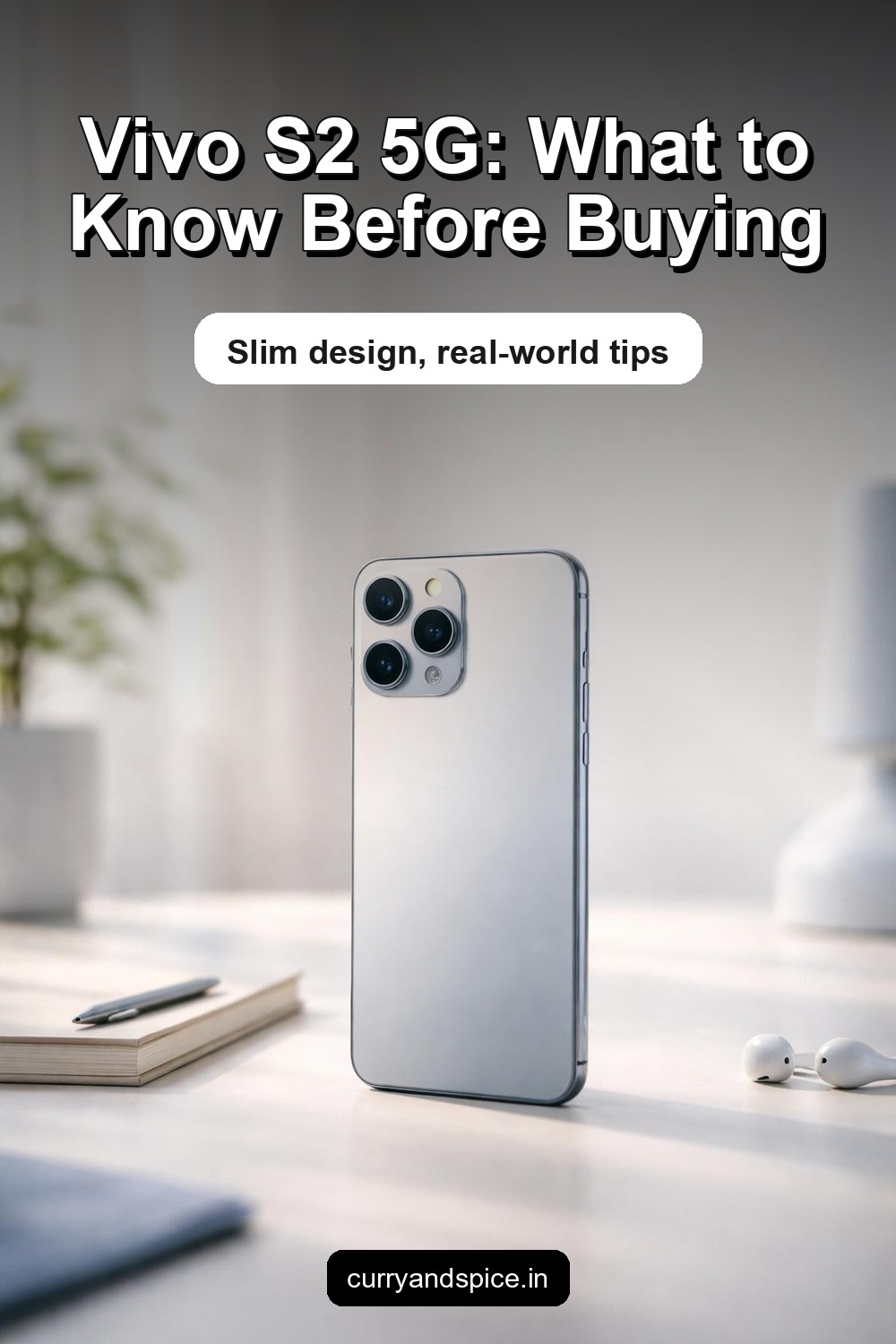 Pinterest image for Vivo S2 5G Launched – Helio Chipset, Slim Design, Premium Features