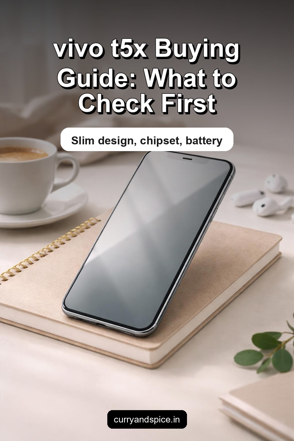 Pinterest image for vivo t5x Launched – Capable Helio Chipset, Slim Smartphone Design, Premium Features