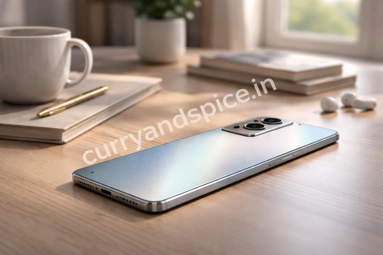 Vivo t5x slim smartphone design hero shot