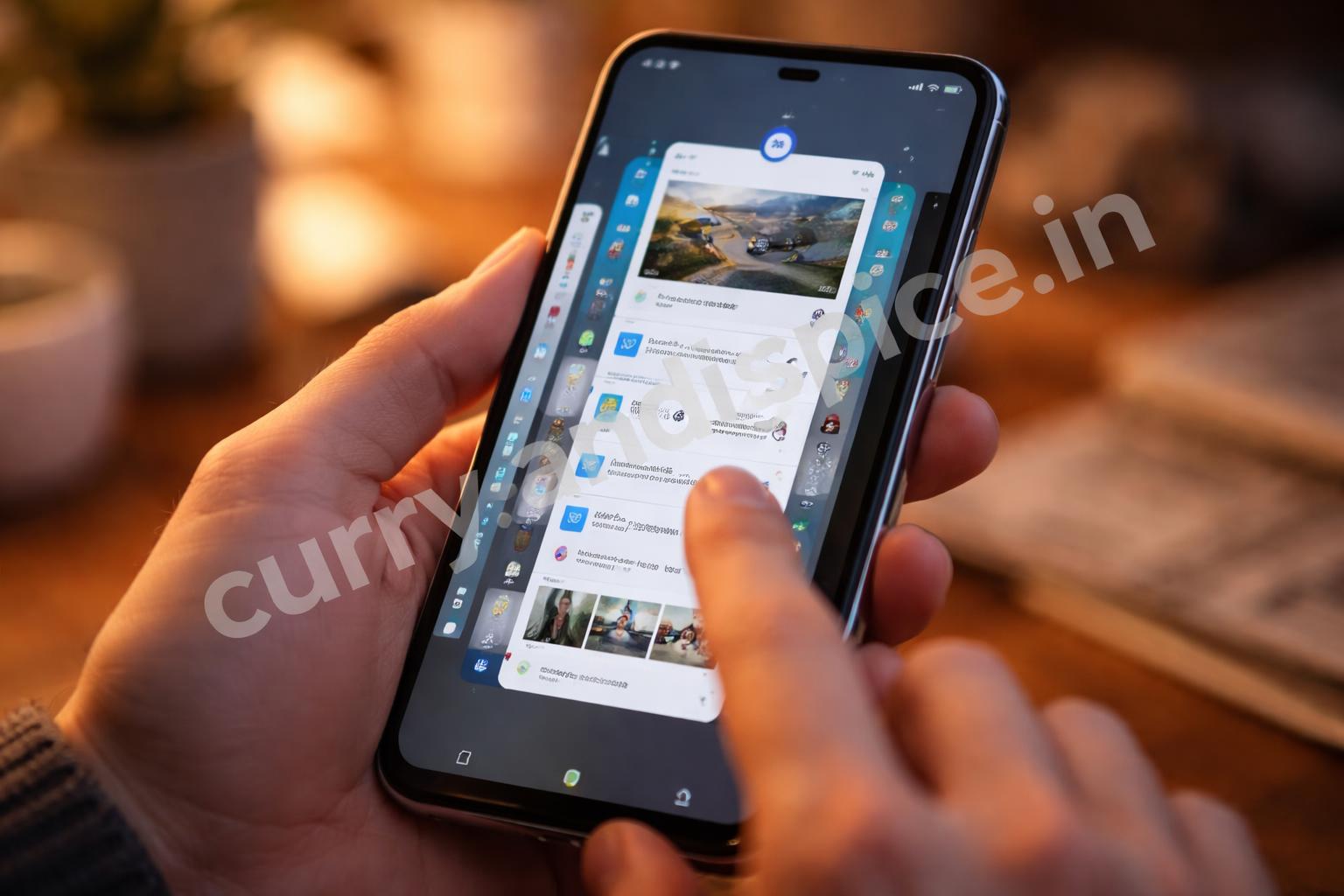 Vivo y21 5g software interface app switching