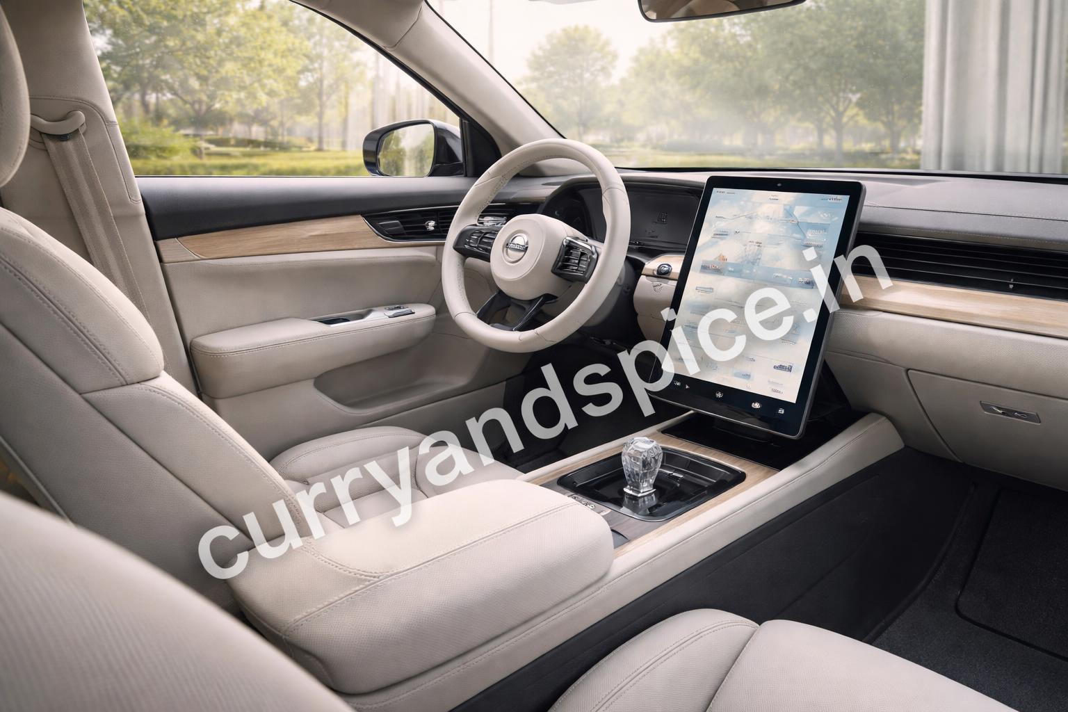 Volvo ex90 cabin minimalist dashboard