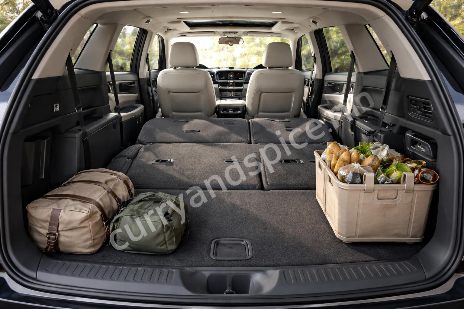 Volvo ex90 third row and cargo space