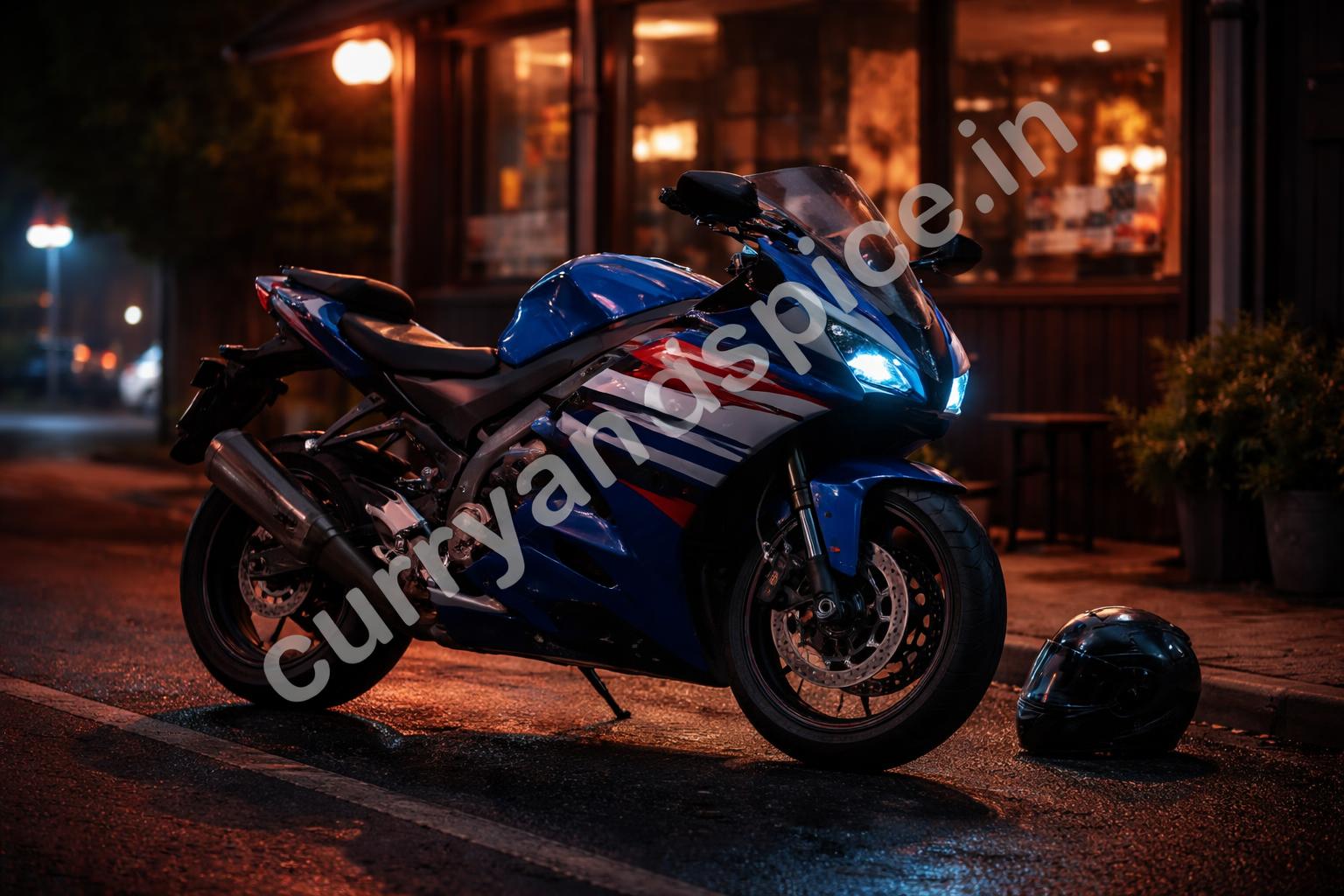Yamaha r2 supersport night lifestyle