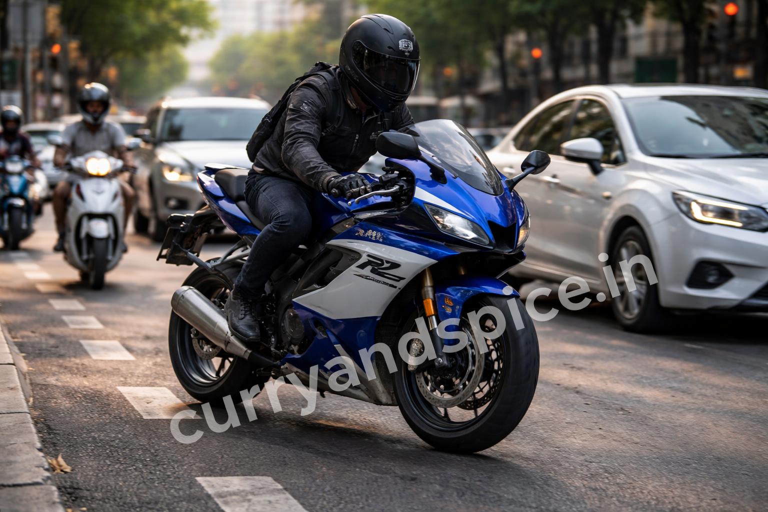 Yamaha r2 urban riding reality